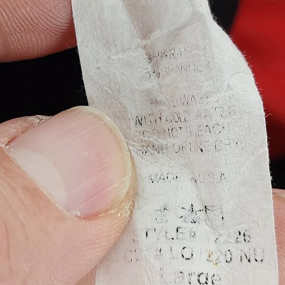 Love In Brand Black LS Rayon Span Reversible Drop Shoulder 1/2 Zip Top Size L - Picture 16 of 16